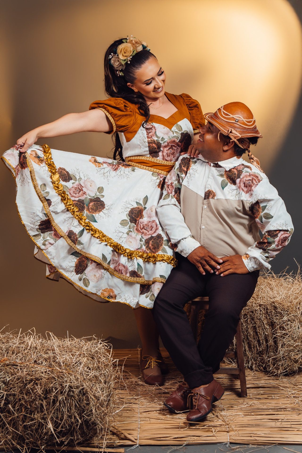 Apresentação de dança popular